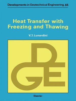 cover image of Heat Transfer with Freezing and Thawing